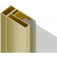 Excellent Ortigo profil poszerzający 1 cm złoty połysk KAEX.5090.GL