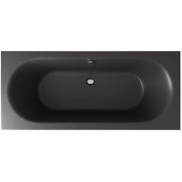 Excellent Oceana wanna prostokątna Slim 160x75 cm antracyt mat WAEX.OCE16ANMS