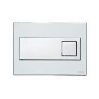 Schwab Caro przycisk spłukujący do WC tworzywo białe/metal 256717
