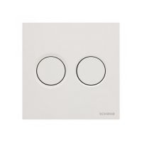Schwab Itea Duo przycisk spłukujący do WC pneumatyczny tworzywo biały 4060419601