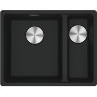 Franke Maris MRG 160-34-15SBR zlewozmywak 52x40 cm Fragranite czarny mat 125.0687.264