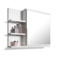 Domtech Basic szafka łazienkowa 60x50 cm lustrzana lewa biały 5I-RW4B-F53H