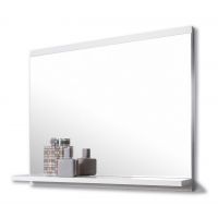 Domtech Basic lustro łazienkowe 60x50 cm z półką biały KX-K4IW-LQOD