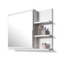 Domtech Basic szafka łazienkowa 60x50 cm lustrzana prawa biała Q2-RJEC-RJDV