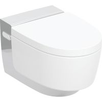 Geberit AquaClean toaleta myjąca wisząca bez kołnierza spłukiwanie wirowe biała 146.202.21.1