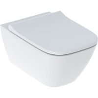 Zestaw Geberit Smyle Square miska WC z deską sedesową wolnoopadającą biały 500.683.00.2