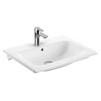 Geberit Selnova Square umywalka 60x48 cm prostokątna meblowa-wpuszczana biała 500.994.00.1