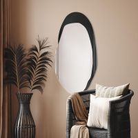 Guarda Smoky Black lustro 45x85 cm czarny/srebrny TOS-SMO-BLACK-45x85