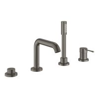 Grohe Essence bateria wannowo-prysznicowa nawannowa Brushed Hard Graphite 19578AL1