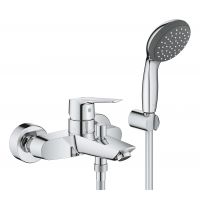Grohe Start bateria wannowo-prysznicowa ścienna z kompletem natryskowym chrom 23413002