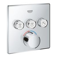 Grohe SmartControl bateria wannowo-prysznicowa podtynkowa StarLight Chrome 29149000