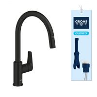 Grohe Start Edge bateria kuchenna stojąca czarny mat 305502430