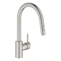 Grohe Concetto bateria kuchenna stojąca stal nierdzewna 31483DC2