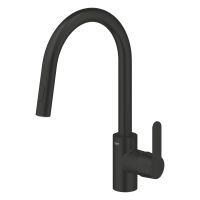 Grohe Get bateria kuchenna stojąca czarny mat 314842431