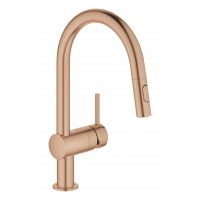 Grohe Minta bateria kuchenna stojąca Brushed Warm Sunset 32321DL2