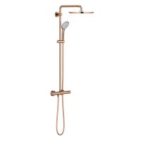 Grohe Euphoria zestaw prysznicowy ścienny termostatyczny z deszczownicą Warm Sunset 26075DA0