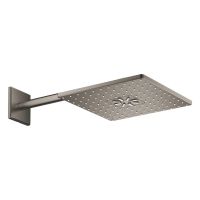 Grohe Rainshower 310 SmartActive Cube deszczownica 31 cm kwadratowa z ramieniem ściennym brushed hard graphite 26479AL0