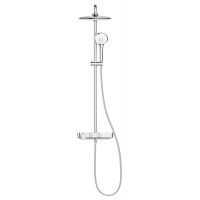 Grohe Euphoria zestaw prysznicowy ścienny termostatyczny z deszczownicą chrom 26509000