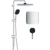 Grohe Vitalio Comfort 250 zestaw prysznicowy ścienny z deszczownicą chrom 26698001