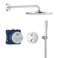 Grohe Vitalio Start zestaw prysznicowy podtynkowy termostatyczny z deszczownicą chrom 34880000