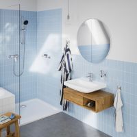 Grohe Euro Ceramic umywalka 60x47 cm prostokątna ścienna biała 102418SH00