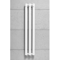P.M.H. Rosendal Massive grzejnik łazienkowy 29,2x150 cm biały mat strukturalny R70/3WE