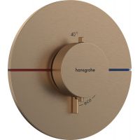 Hansgrohe ShowerSelect Comfort S bateria prysznicowa podtynkowa termostatyczna brąz szczotkowany 15559140