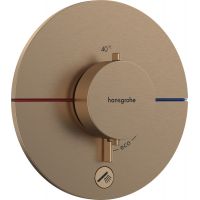 Hansgrohe ShowerSelect Comfort S bateria prysznicowa podtynkowa termostatyczna brąz szczotkowany 15562140