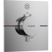 Hansgrohe ShowerSelect Comfort E bateria prysznicowa podtynkowa termostatyczna chrom 15571000