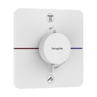 Hansgrohe ShowerSelect Comfort Q bateria wannowo-prysznicowa podtynkowa termostatyczna biały mat 15583700