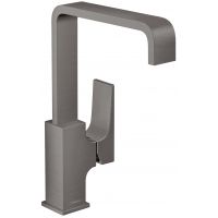 Hansgrohe Metropol bateria umywalkowa stojąca czarny chrom szczotkowany 32511340