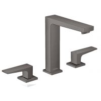 Hansgrohe Metropol bateria umywalkowa stojąca czarny chrom szczotkowany 32515340