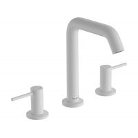 Hansgrohe Tecturis S bateria umywalkowa stojąca 3-otworowa biały mat 73330700