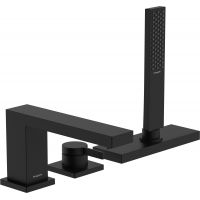 Hansgrohe Tecturis E bateria wannowo-prysznicowa nawannowa czarna 73443670
