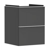 Hansgrohe Xelu Q szafka 48 cm podumywalkowa wisząca szary diament mat/biały mat 54020700