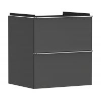 Hansgrohe Xelu Q szafka 58 cm podumywalkowa wisząca szary diament mat/chrom 54024000