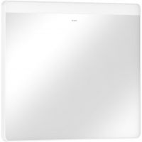 Hansgrohe Xarita Lite Q lustro 80x70 cm prostokątne z oświetleniem biały 54971700