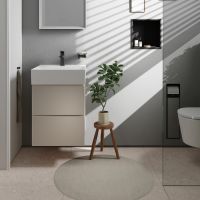 Hansgrohe Xevolos E umywalka 50x48 cm ścienna prostokątna SmartClean biały 61088450