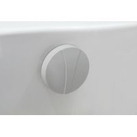 Hoesch Combi zestaw przelewowy do wanny biały 6968.310