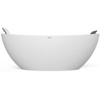 Hoesch Namur wanna wolnostojąca 170x75 cm owalna biała mat 4400.013305