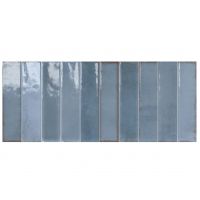 Idea Art Nouveau płytka ścienna 60x25 cm niebieska