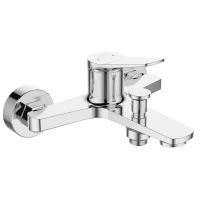 Invena Alonia bateria wannowo-prysznicowa ścienna chrom BW-70-001