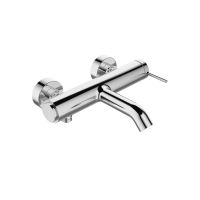 Invena Kalitea bateria wannowo-prysznicowa ścienna chrom BW-72-001