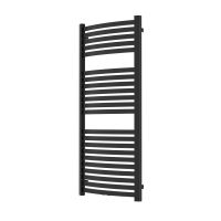 Invena grzejnik łazienkowy 54x120 cm czarny mat UG-03-120