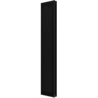 Instal Projekt Afro New 2 grzejnik pokojowy 160x28,8 cm podłączenie dolne czarny AFRN2-160/13C31