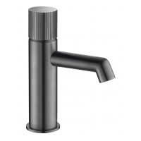 JTP Evo bateria umywalkowa stojąca czarny szczotkowany 67008BBL