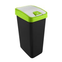 Keeeper Magne pojemnik na odpady 45 l z naciskaną pokrywą mój zielony 1060525400000
