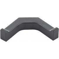 Keuco Edition 11 wieszak na ręcznik chrom-czarny szczotkowany 11115130000