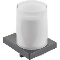 Keuco Edition 11 dozownik do mydła 180 ml szkło/chrom-czarny szczotkowany 11152139000