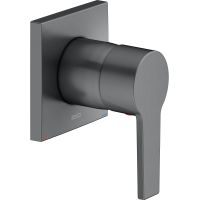 Keuco Edition 11 bateria prysznicowa podtynkowa chrom-czarny szczotkowany 51151130002